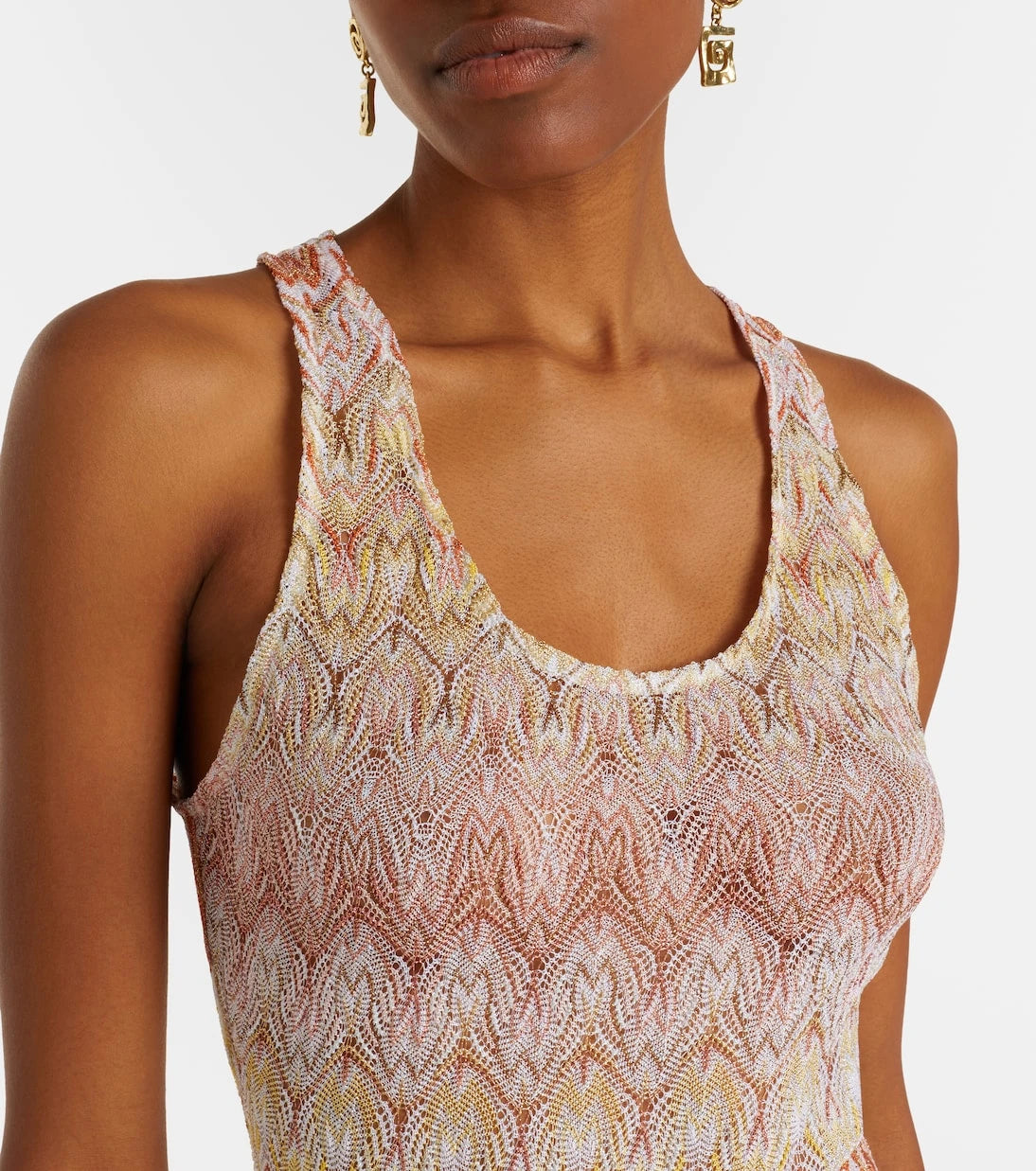 Missoni - Lamé minidress