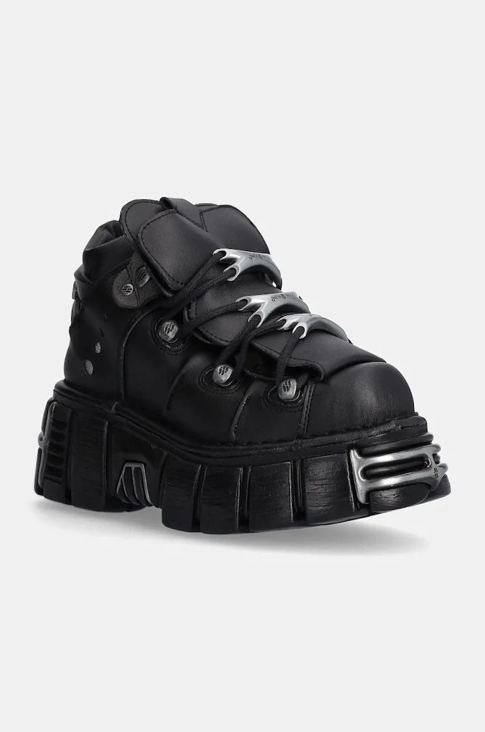 Маратонки New Rock Negro Tower + Negro Acero