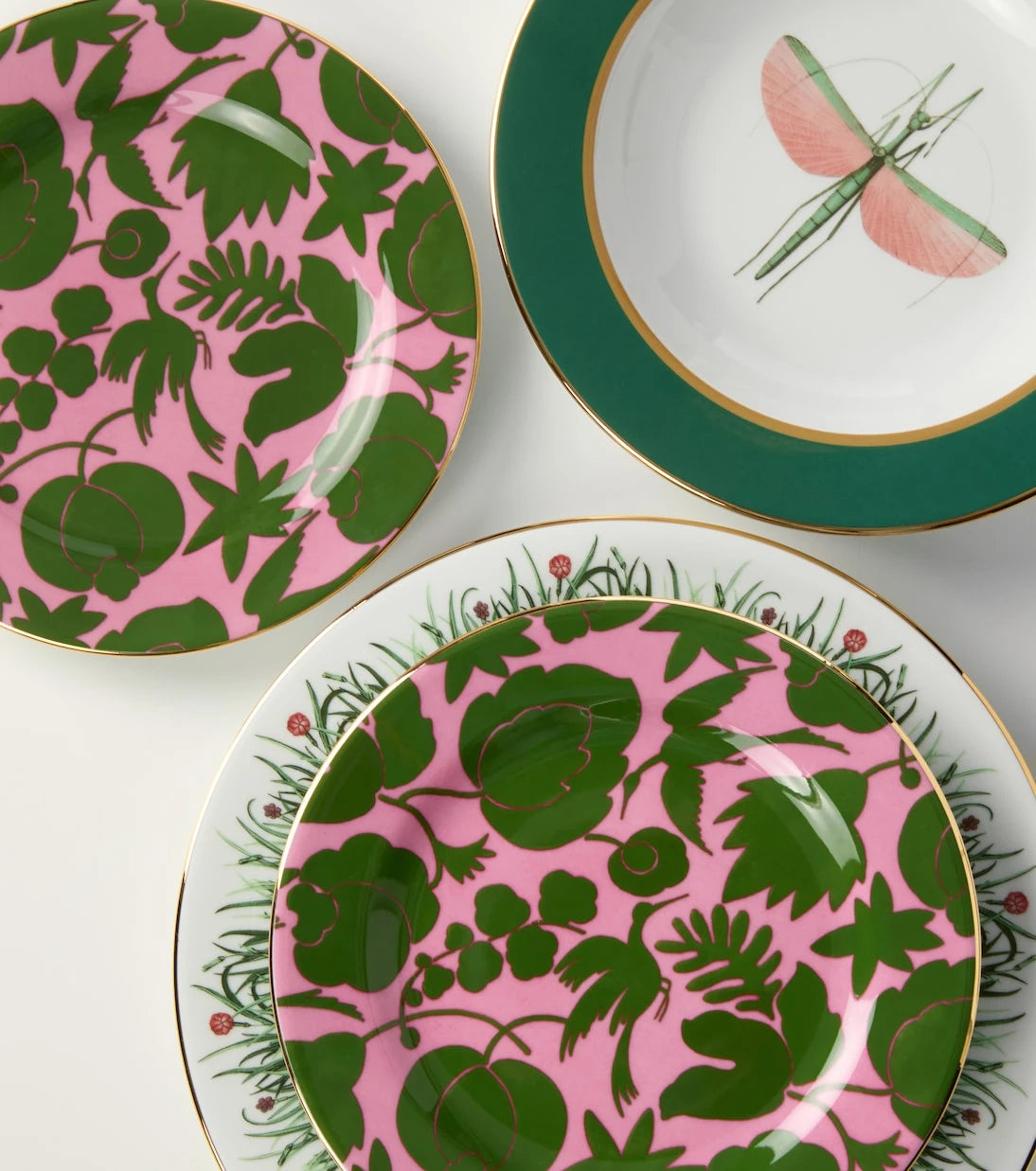 La DoubleJ - Wildbird set of 2 dessert plates
