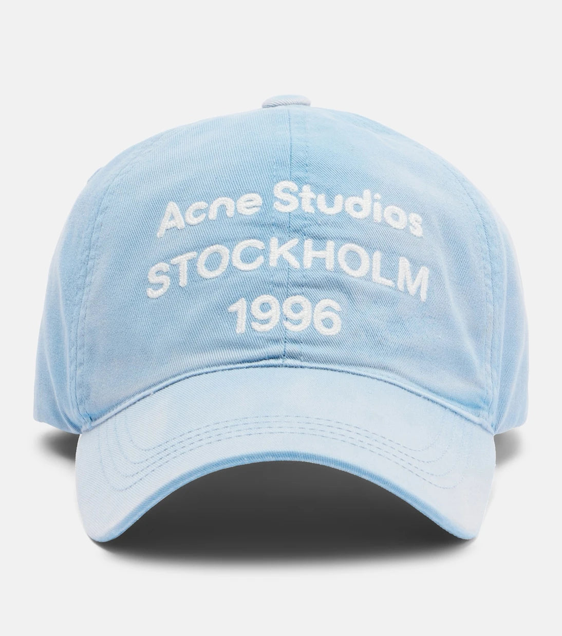 Acne Studios - Logo cotton twill baseball cap