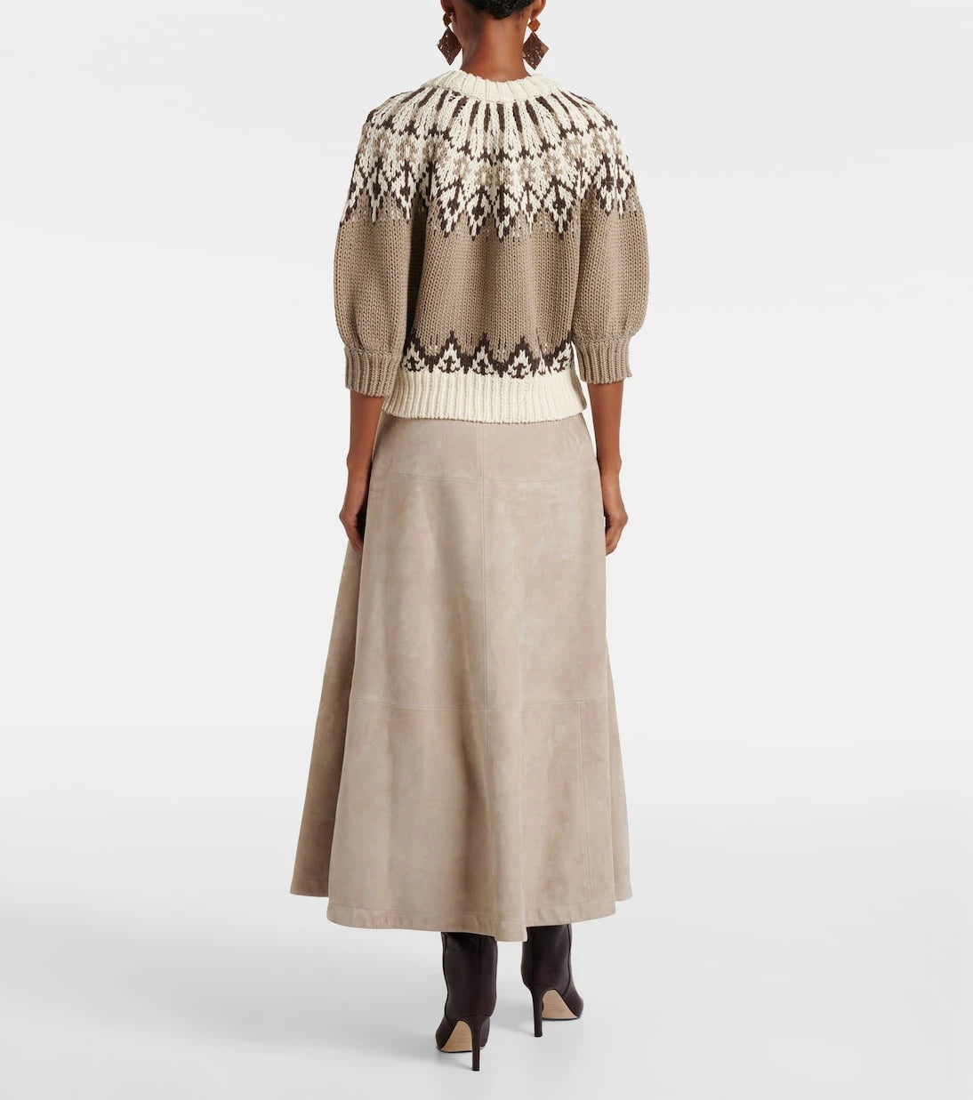 Altuzarra - سترة Marty Fair Isle القطنية