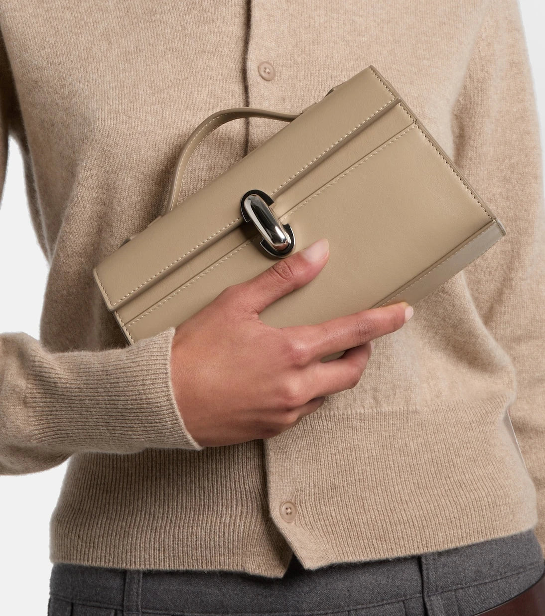 Savette - Symmetry leather tote bag