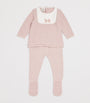 Knitted Bow Top and Leggings Set (0-12 Months)