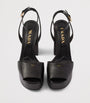Prada Nappa Leather Platform Sandals 115