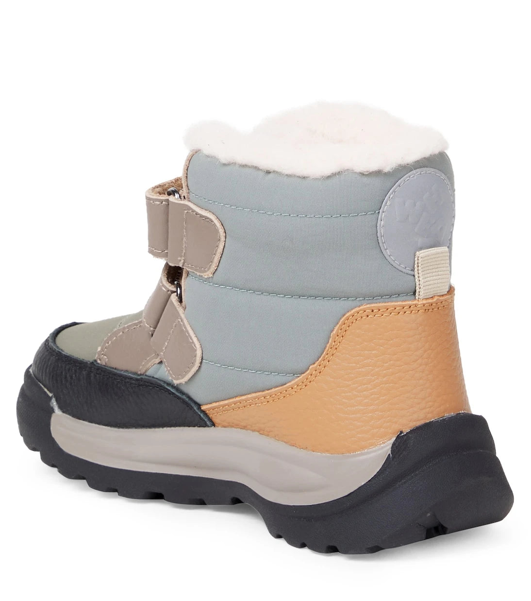 Wheat - Tex leather-trimmed boots