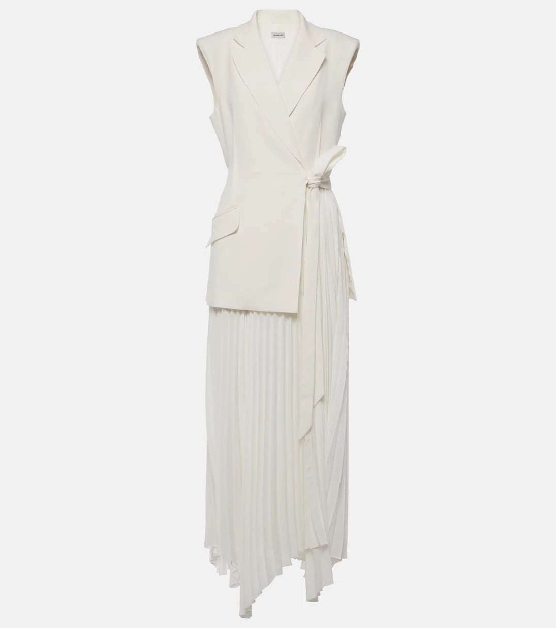 Simkhai - Helena pleated wrap dress
