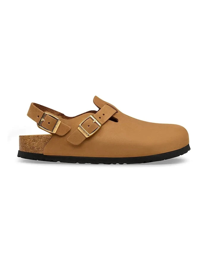 Birkenstock kadın deri terlik sabolar Tokio
