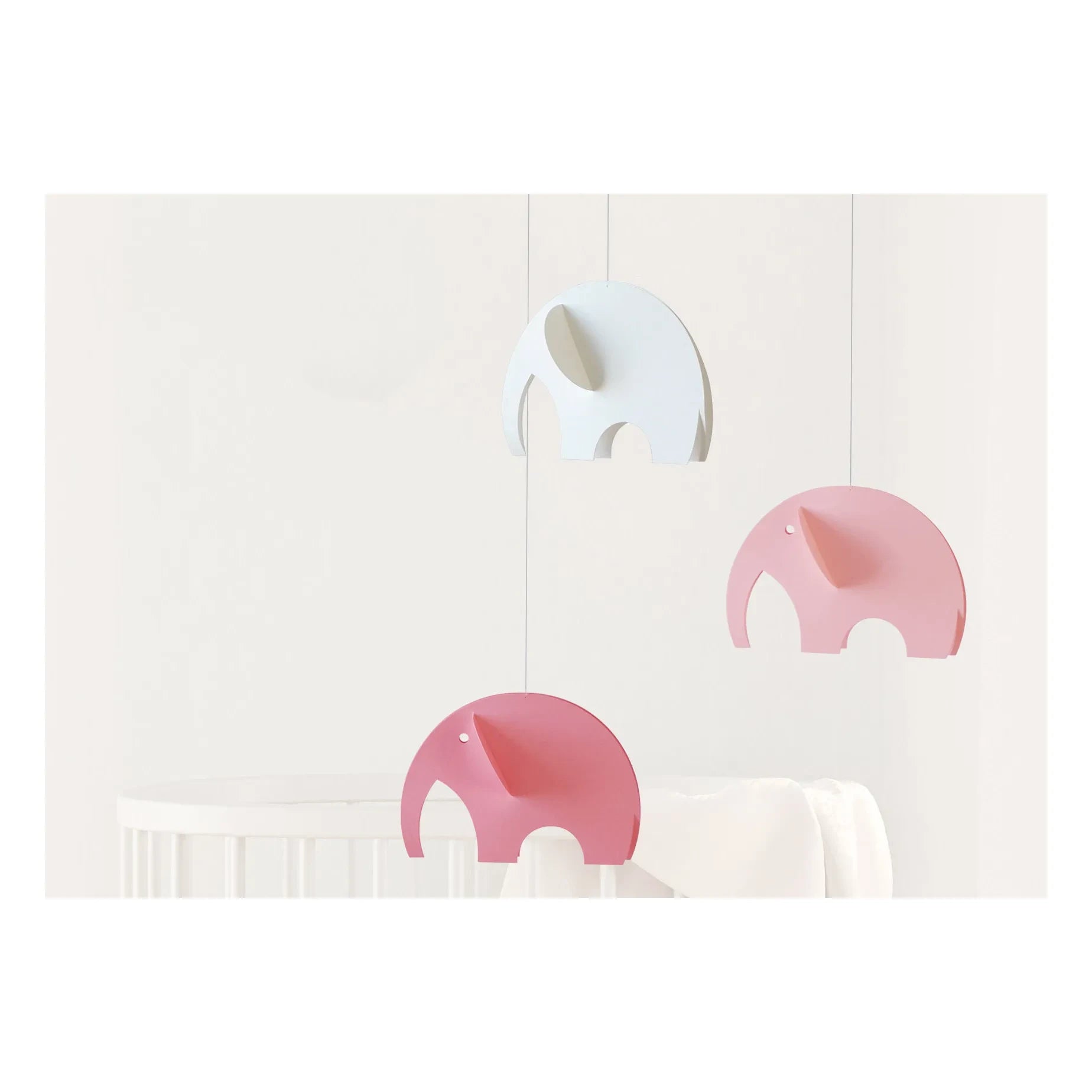 Flensted - Elephant Mobile | Pink
