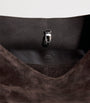 Toteme Brown Suede Belted Tote Bag
