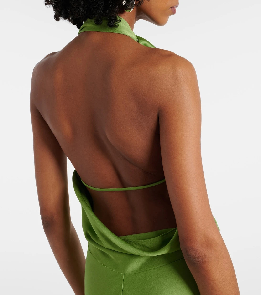 Simkhai - Reannon draped satin gown