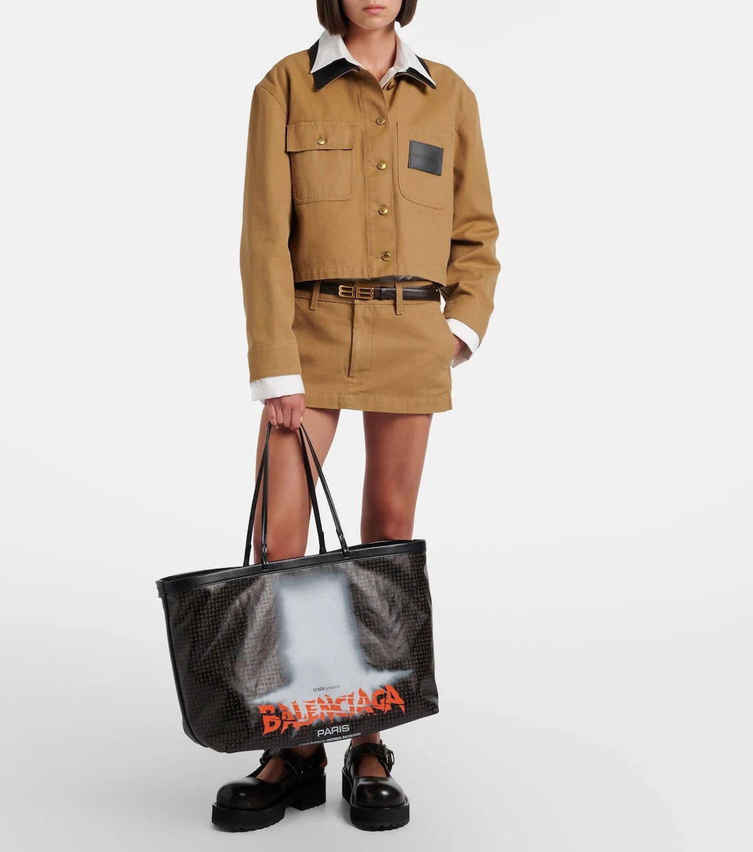 Balenciaga - Snob Large canvas tote bag