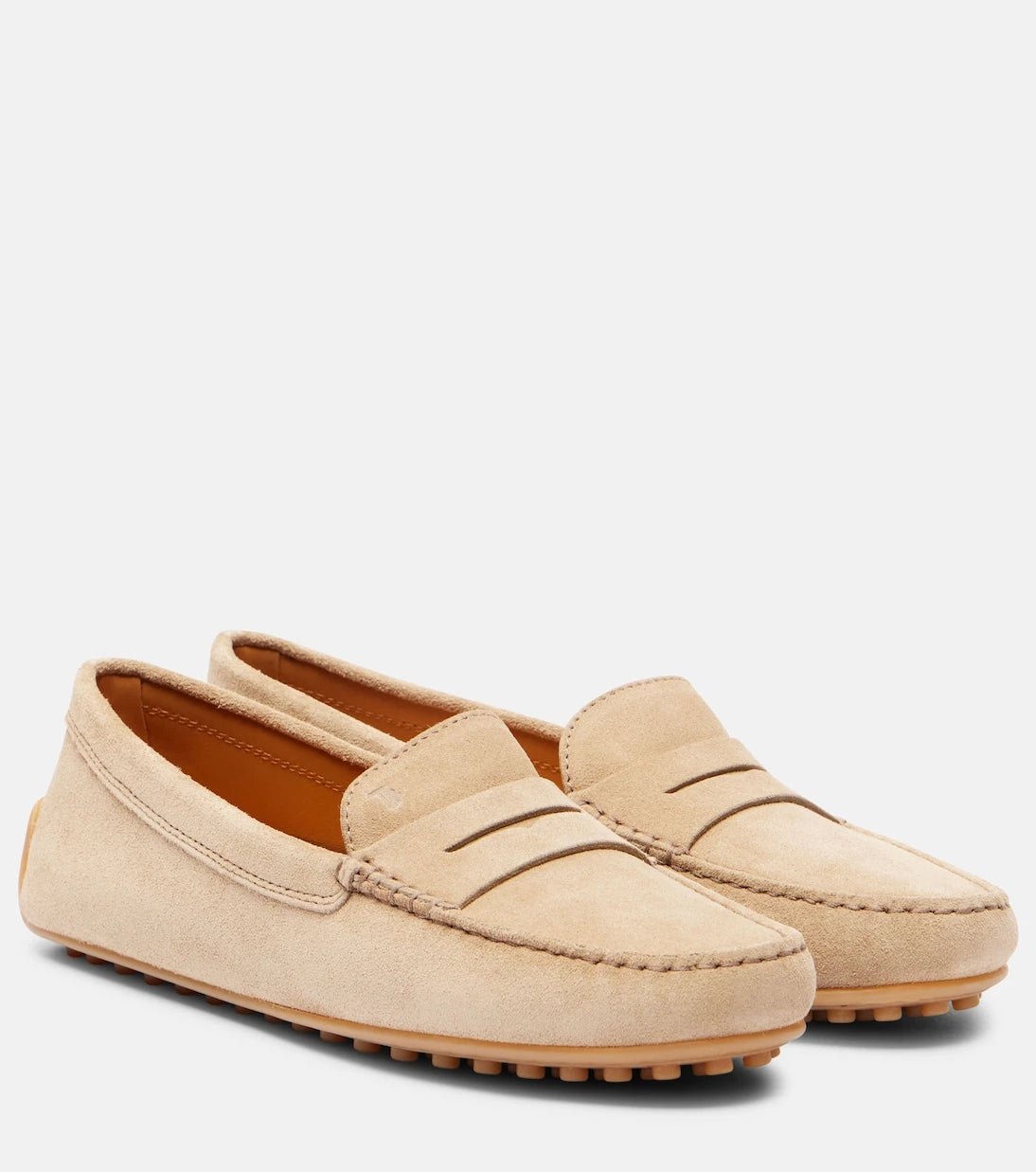 Tod's - Gommino Bubble suede driving shoes