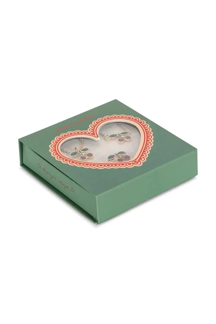 Комплект бижута Konges Sløjd CHERRY JEWELRY SET