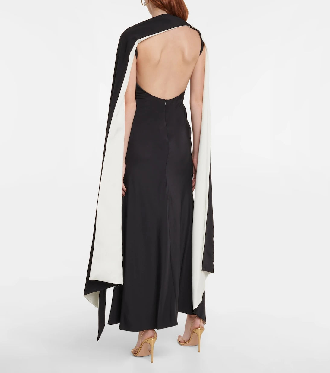 Rodarte - Cutout crêpe gown