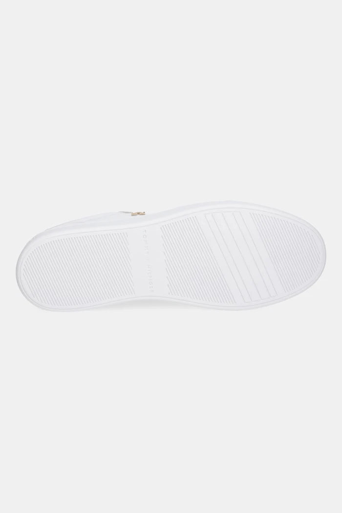 Tommy Hilfiger ESSENTIAL ELEVATED COURT SNEAKER Deri Spor Ayakkabı