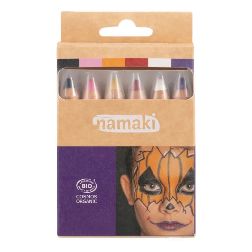 Namaki - Halloween Makeup Pencils - Set of 6