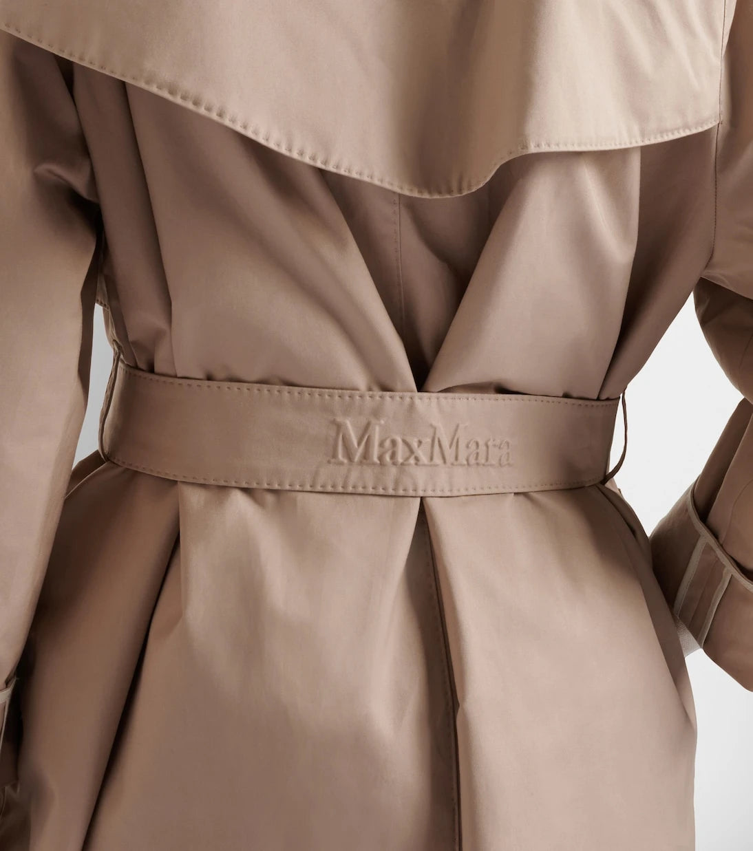 Max Mara - Cotton-blend gabardine trench coat