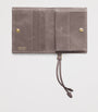 Grey Small Leather Bifold Wallet