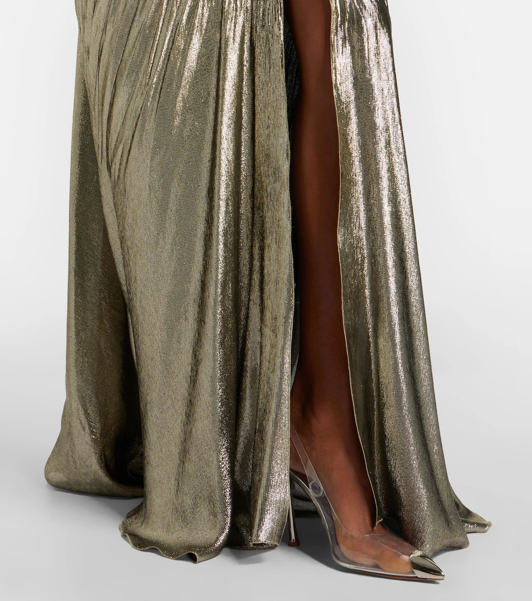 Maria Lucia Hohan - Dakota lamé chiffon gown
