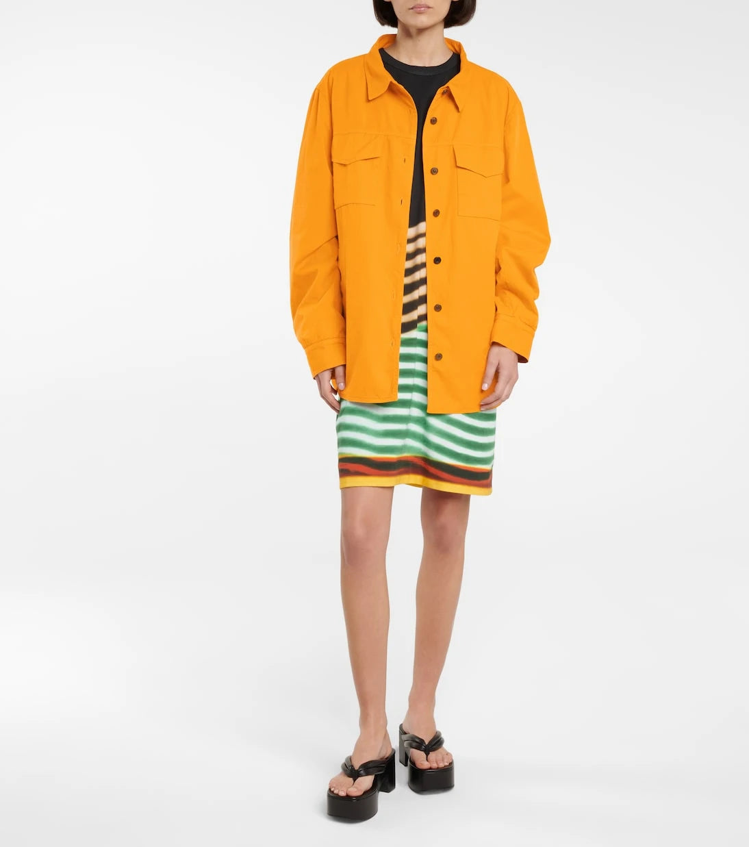 Dries Van Noten - Cotton shirt jacket