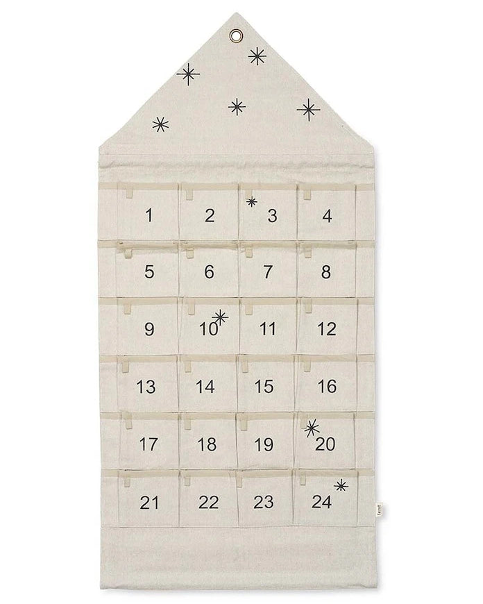 ferm LIVING Star Christmas Calendar Çocuklar için Advent Takvimi