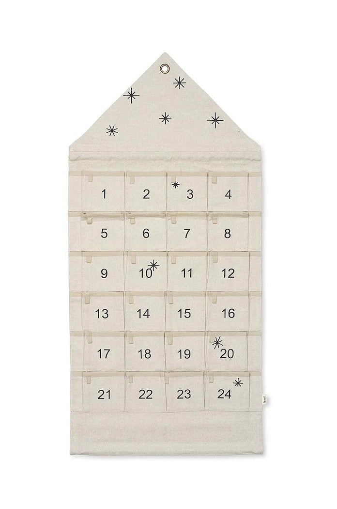 ferm LIVING Star Christmas Calendar Çocuklar için Advent Takvimi