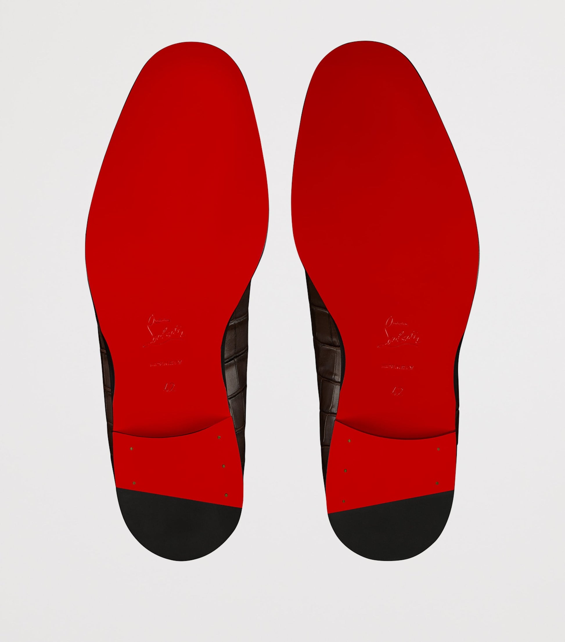 Christian Louboutin Chambelimoc Leather Loafers
