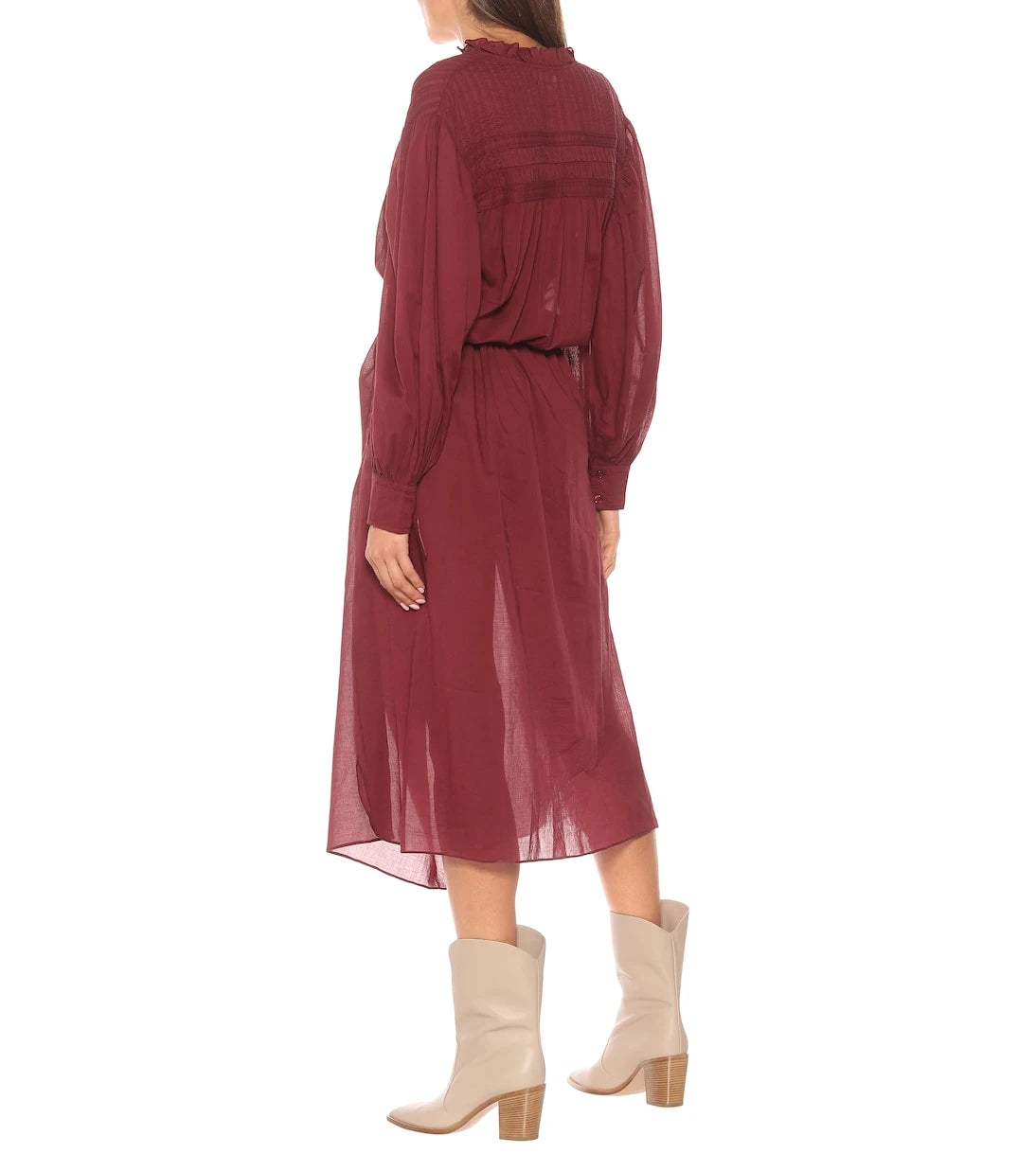 Marant Etoile - Perkins cotton voile maxi dress