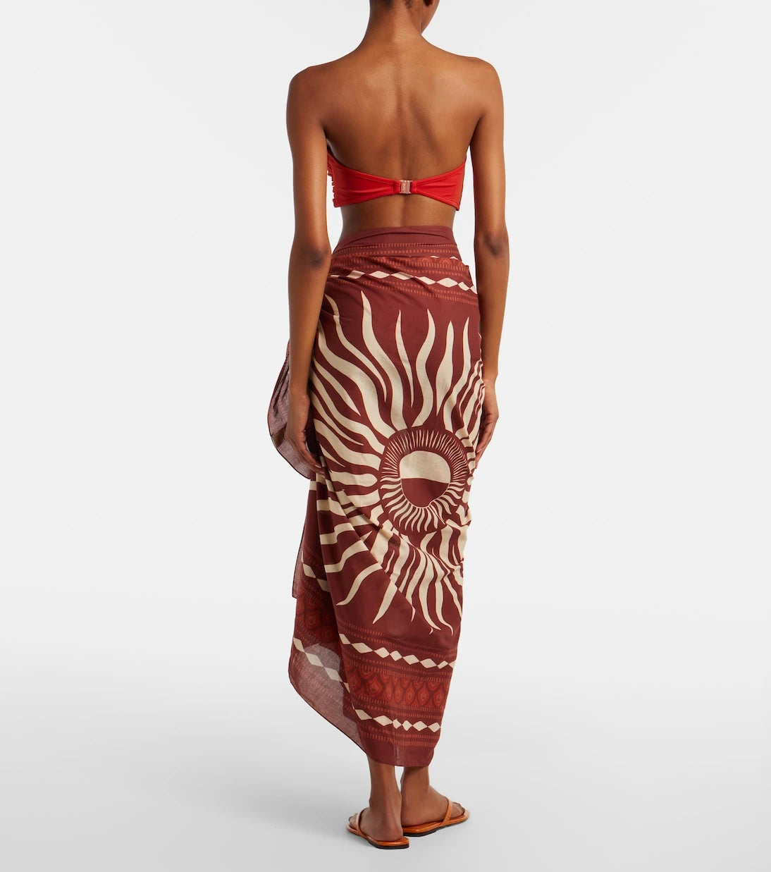 Johanna Ortiz - Printed cotton beach coover-up
