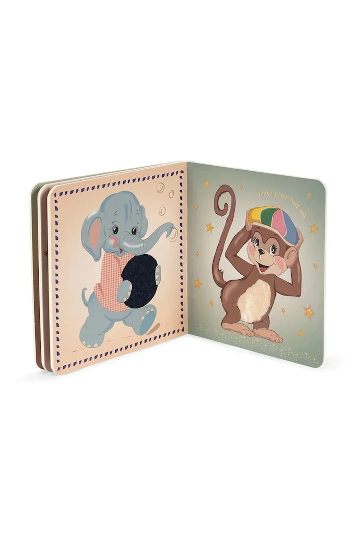 Детска книга Konges Sløjd TOUCH AND FEEL BOOK FSC
