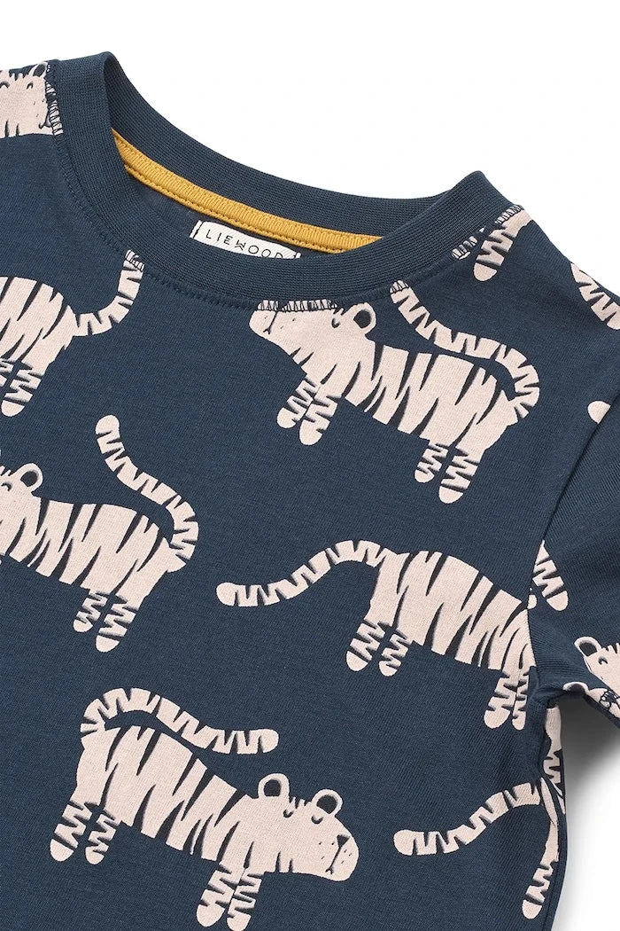 Liewood тениска за деца Francis Printed SS T-shirt