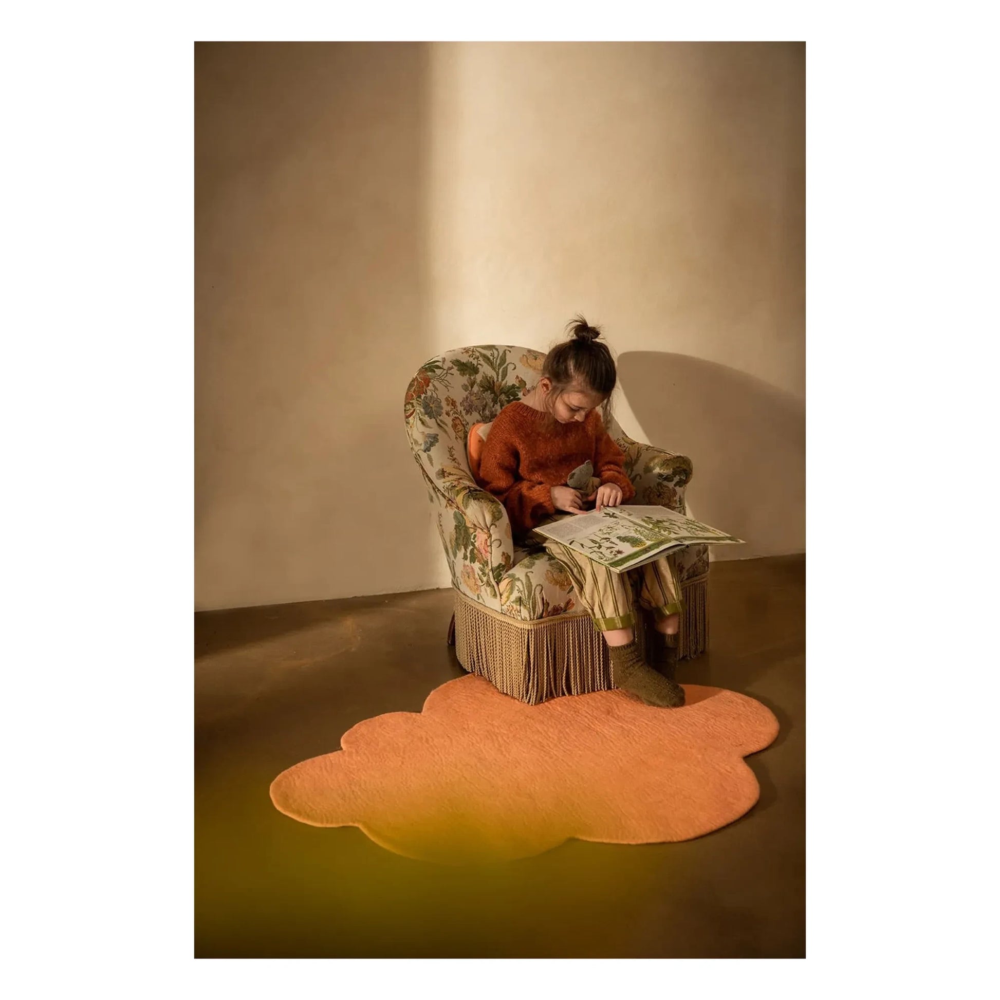 Muskhane - Felt Cloud Carpet | Blush