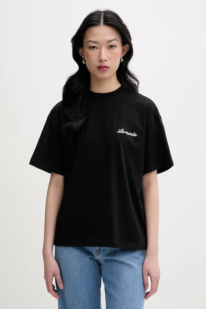 La Mania oversized kadın pamuklu tişört CARENA