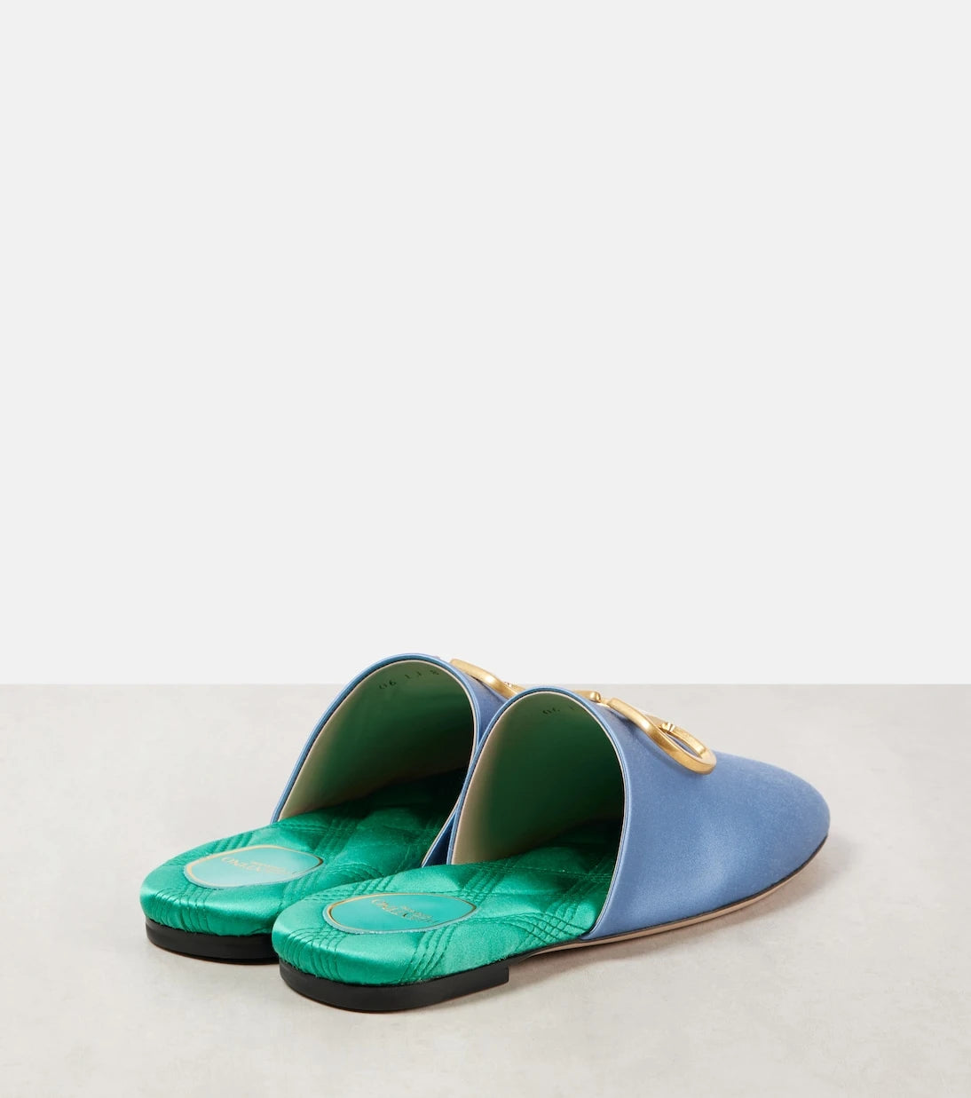 Valentino Garavani - VLogo Signature satin slides