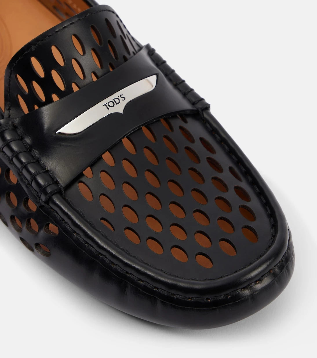 Tod's - Gommino cutout leather driving shoes
