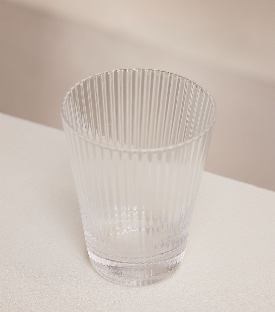Set of 4 Fluted Water Glasses