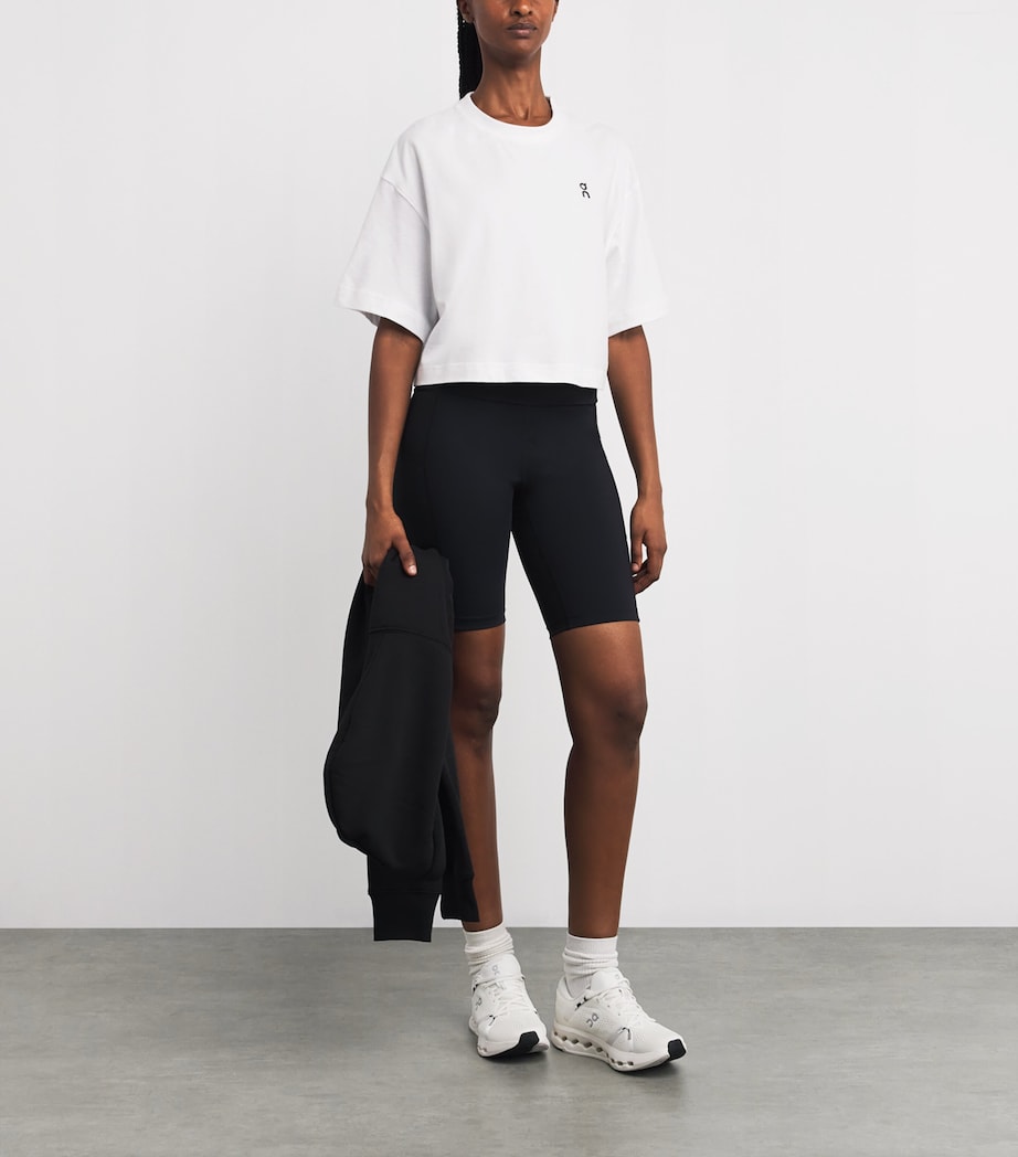 White Cotton Club Boxy T-Shirt