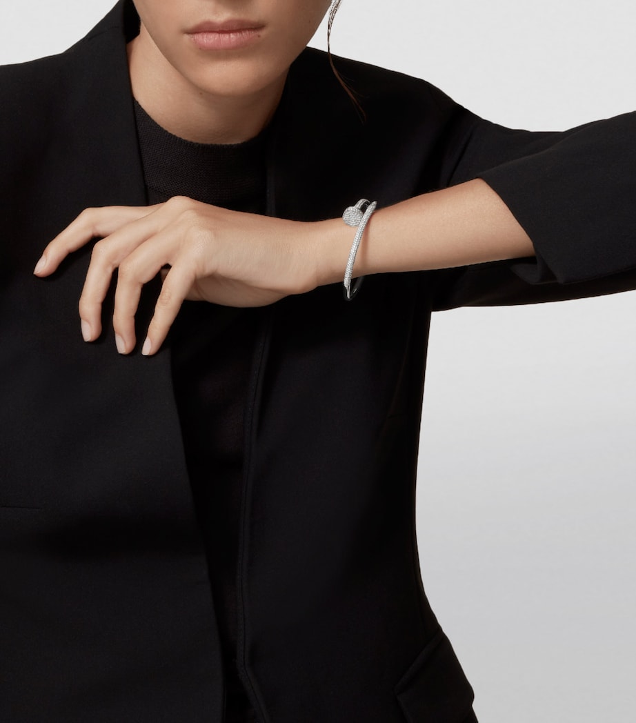 White Gold and Diamond Juste un Clou Bracelet