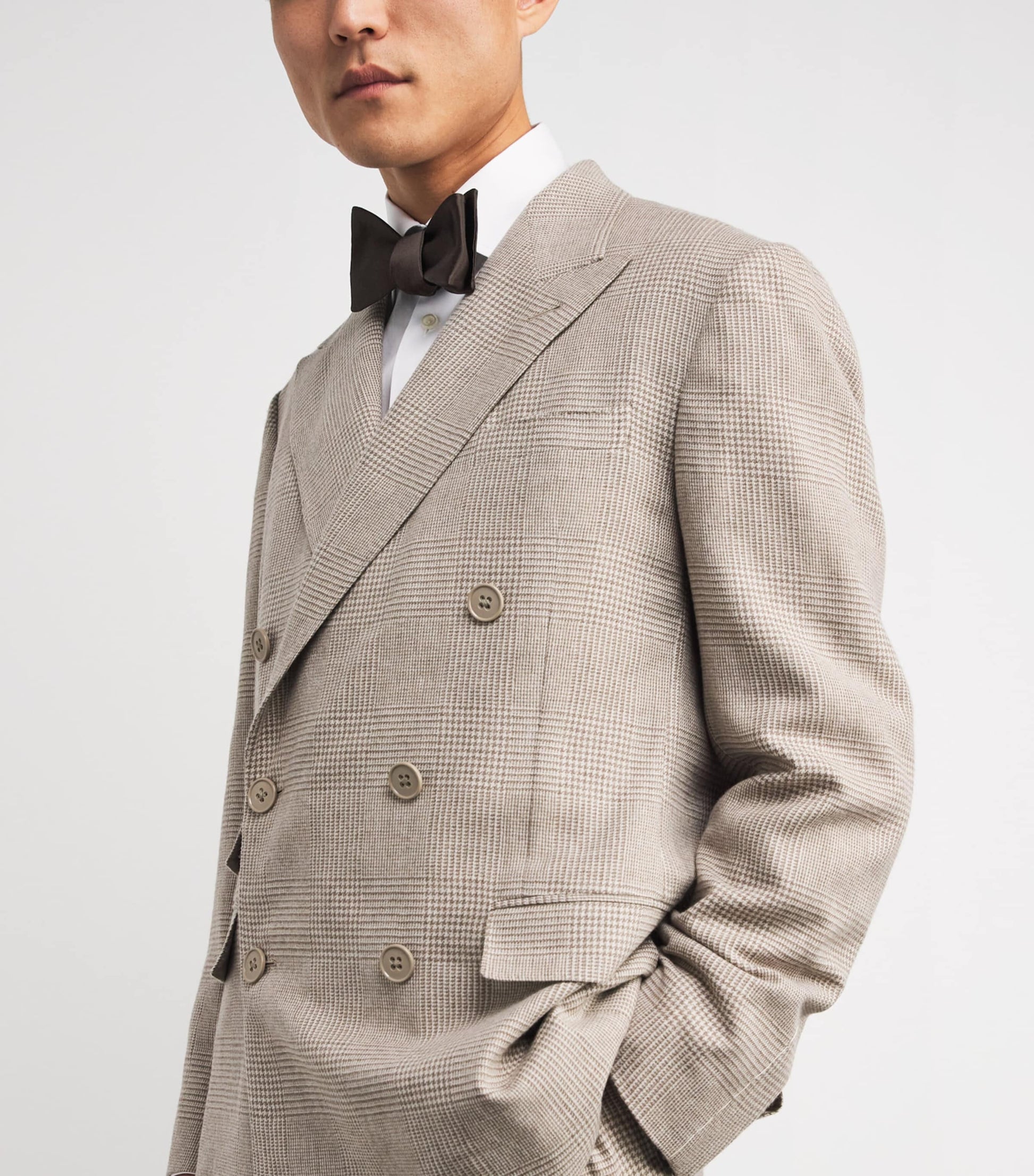 Ralph Lauren Purple Label Silk Satin Bow Tie