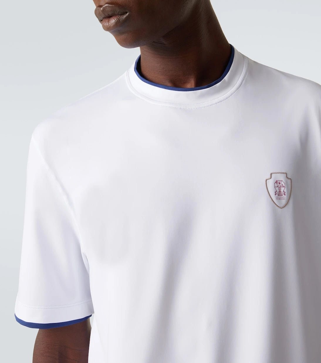 Brunello Cucinelli - Logo cotton jersey T-shirt