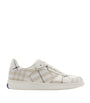 Burberry White Check Terrace Sneakers