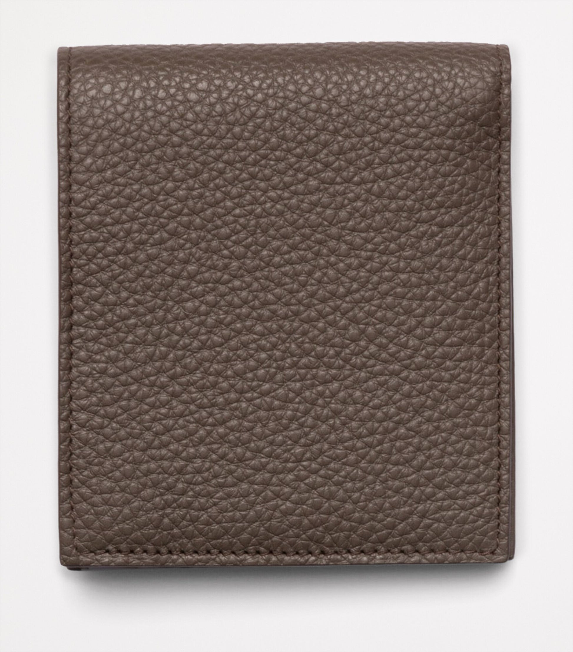 Prada Grained Leather Triangle Wallet