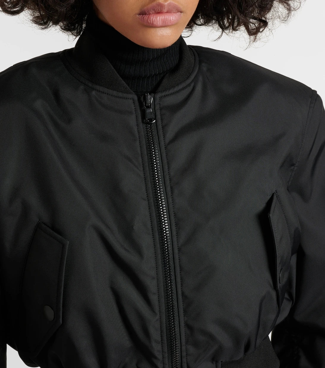 Wardrobe.NYC - Cropped bomber jacket