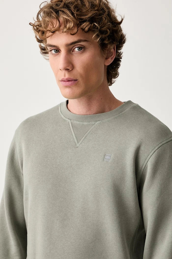 G-Star erkek pamuklu Premium Core sweatshirt