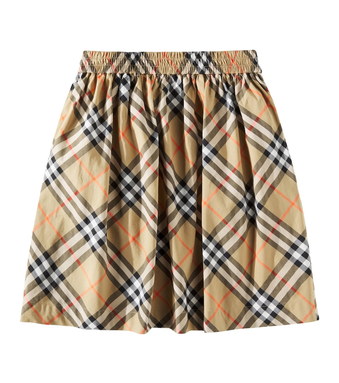 Burberry Kids - Burberry Check cotton skirt