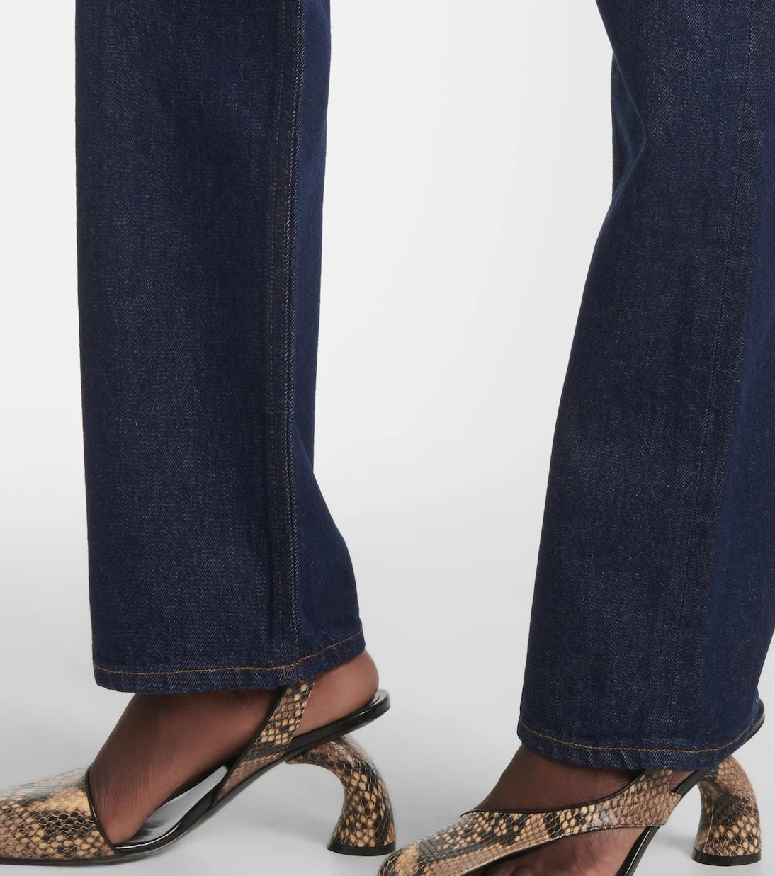Agolde - Kelly high-rise straight jeans