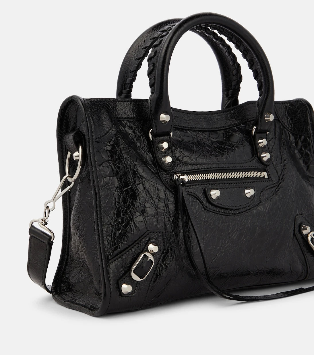 Balenciaga - Le City Small leather shoulder bag