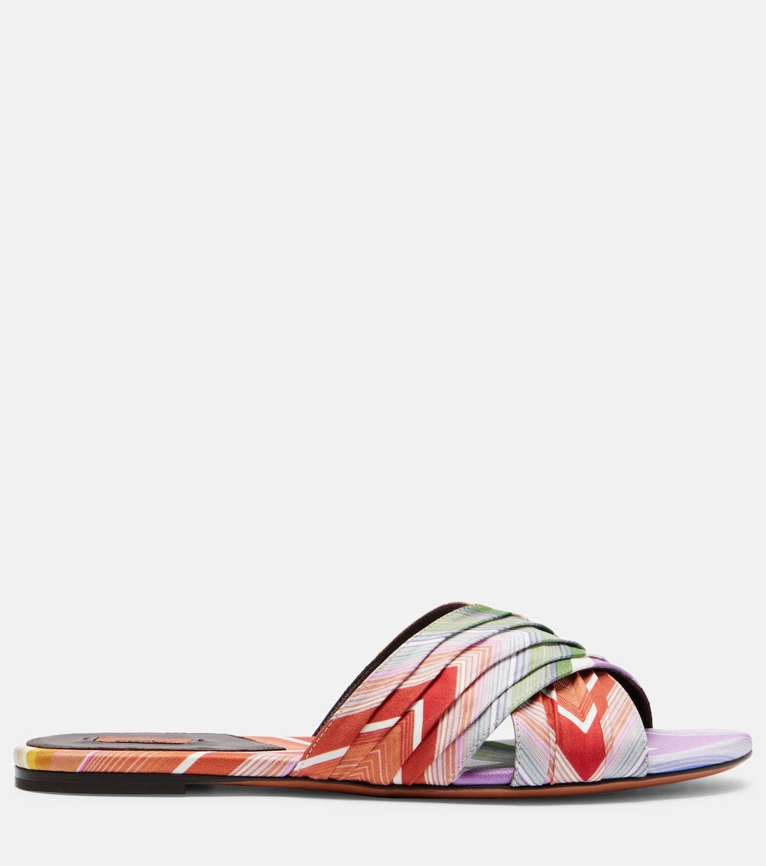 Missoni - Ada Chevron twill slides