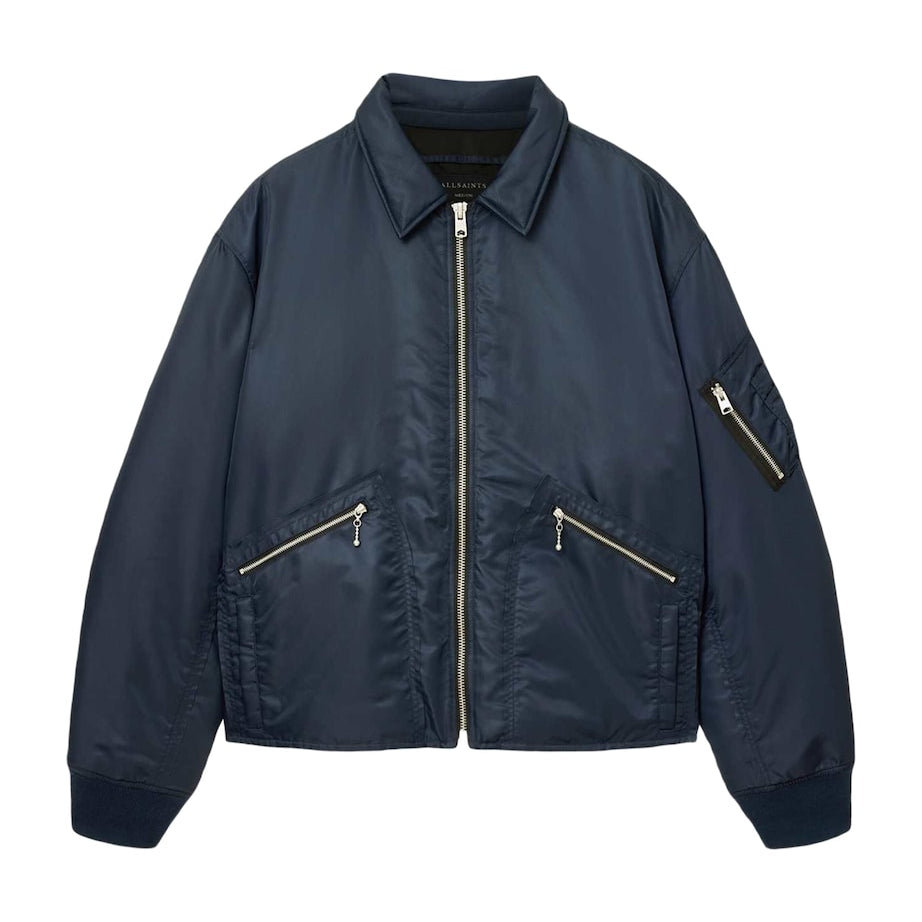 Blue Fallon Bomber Jacket