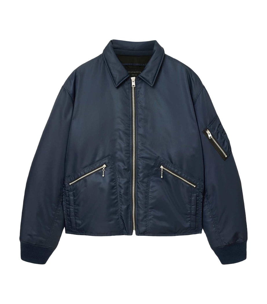 Blue Fallon Bomber Jacket